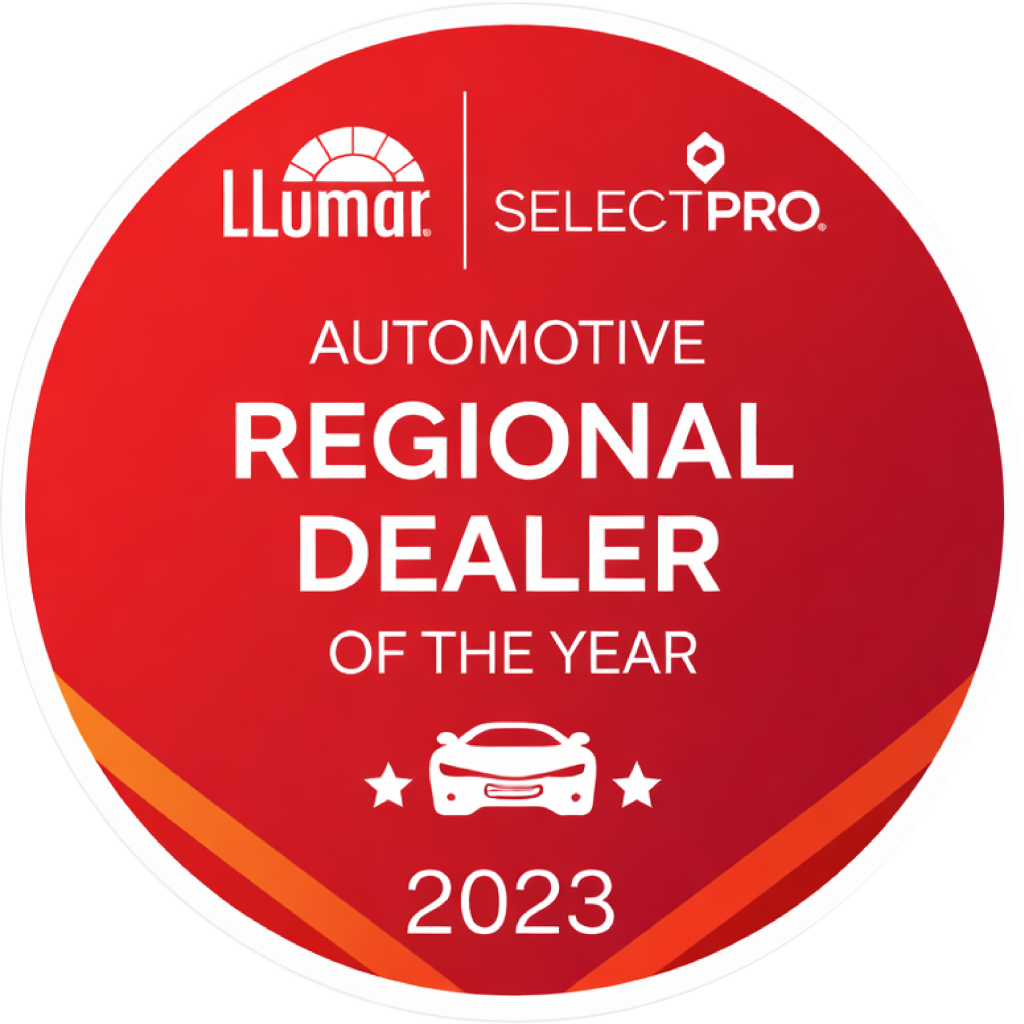 image of LLumar Southwest Automotive Dealer award 2023